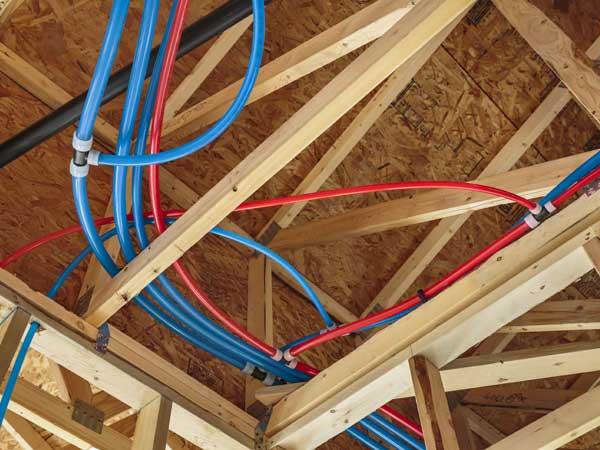 Whole-home copper repipe installation